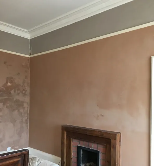 Fireplace After Plastering Work